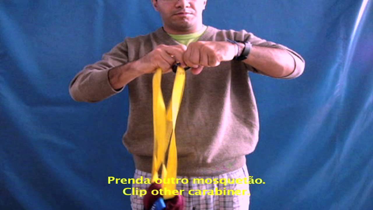 Como Fazer II: Instalação/Ancoragem de um Tecido - How to make II: Setup/Anchor an Aerial Tissue