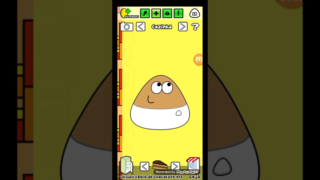 Hoje é o aniversário do Pou