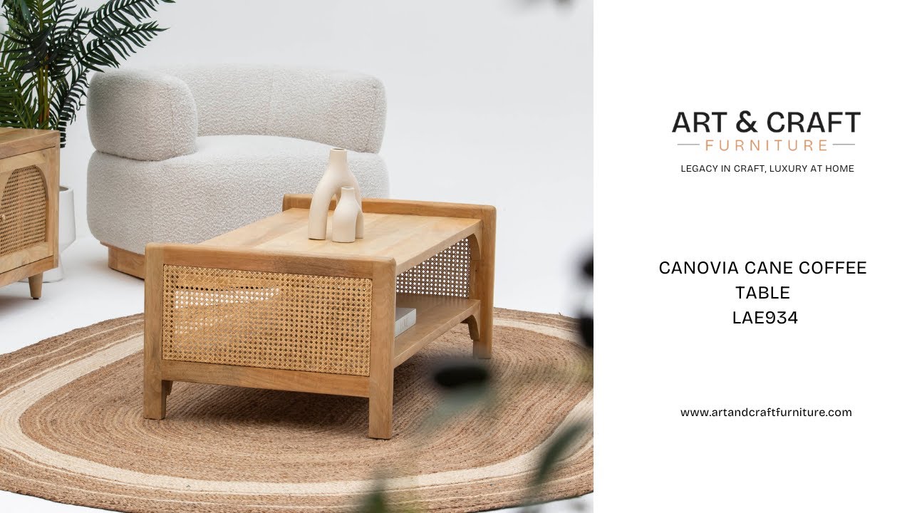 CANOVIA CANE COFFEE TABLE