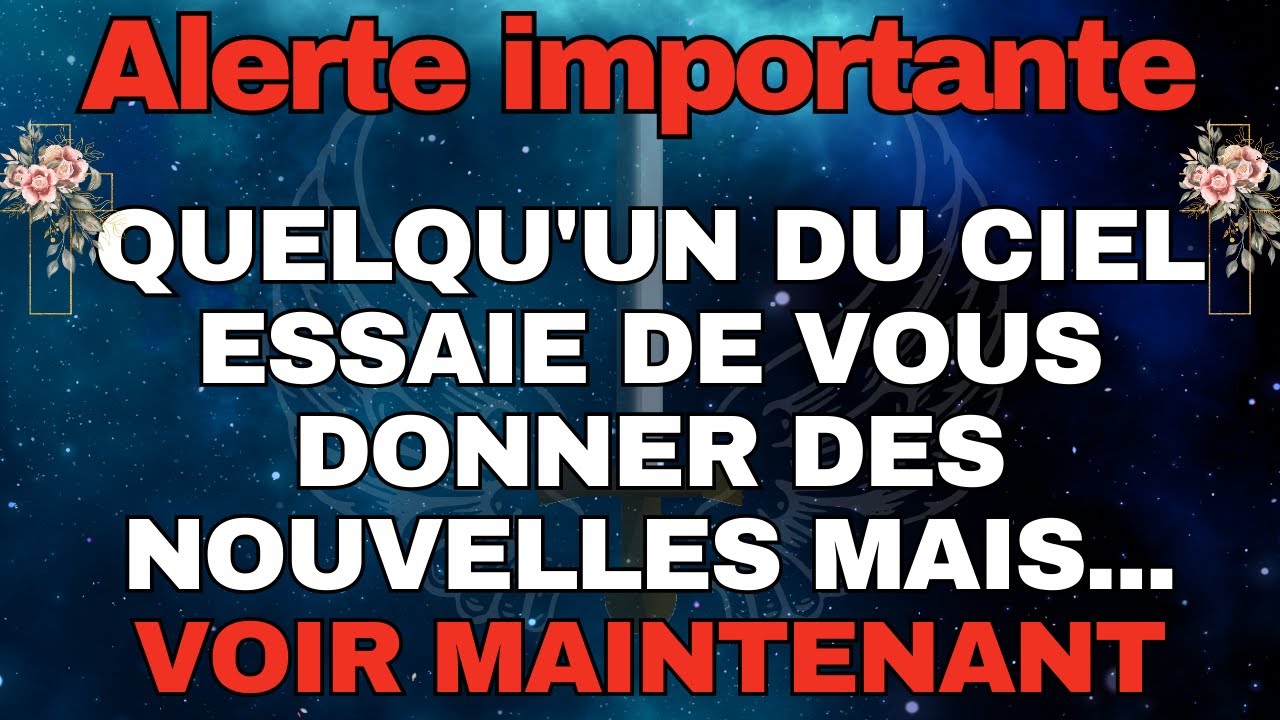 ❤️VOUS DEVEZ PRENDRE CONNAISSANCE DE CETTE PERSONNE   🙏Message des anges🙏 Message de Dieu