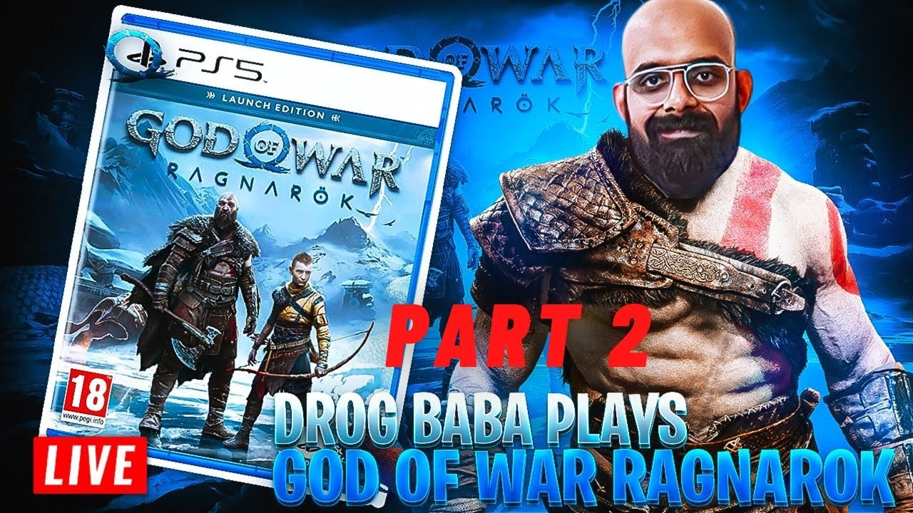 God Of War Ragnarok Live Stream Part 2 || PS 5 Gameplay