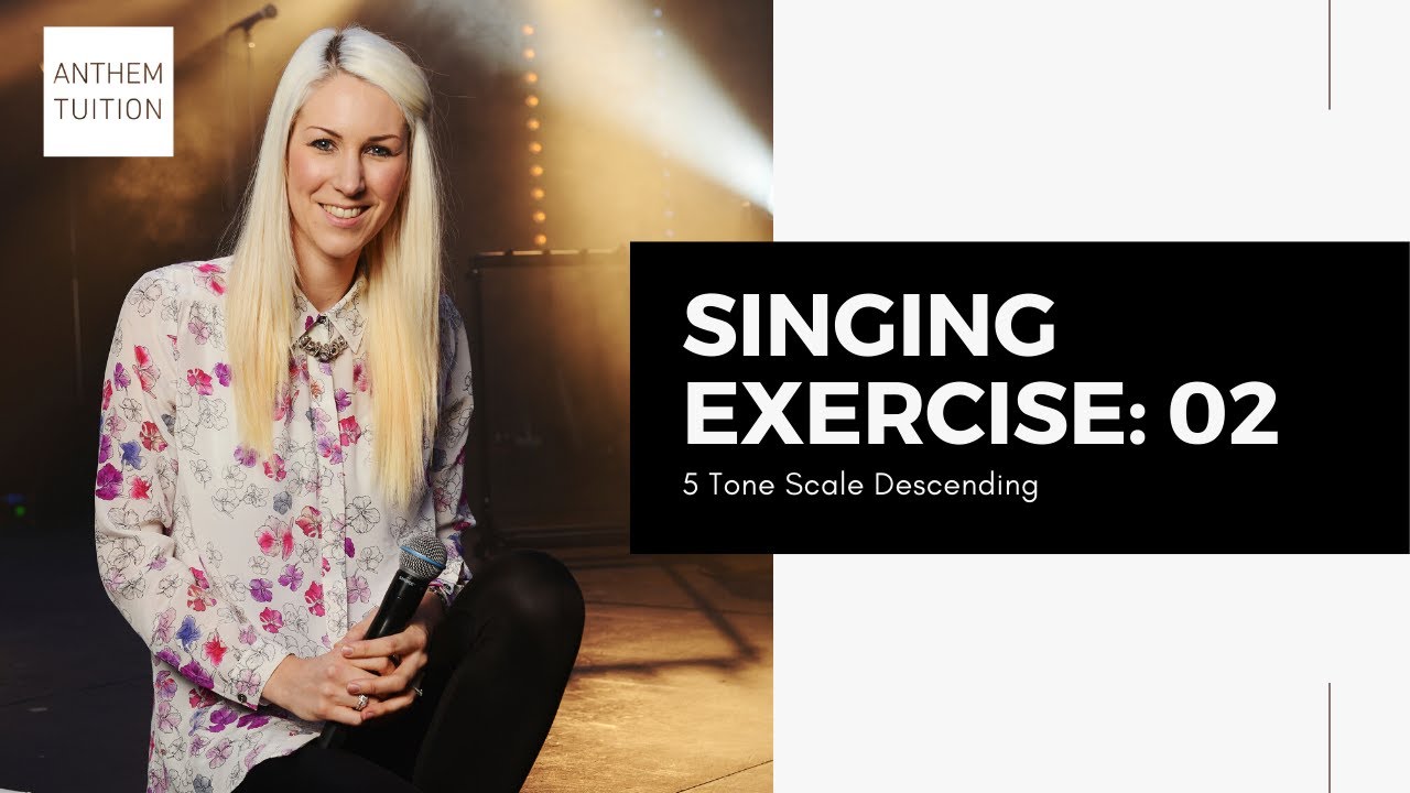 Vocal Exercise 2: 5 Tone Scale Descending