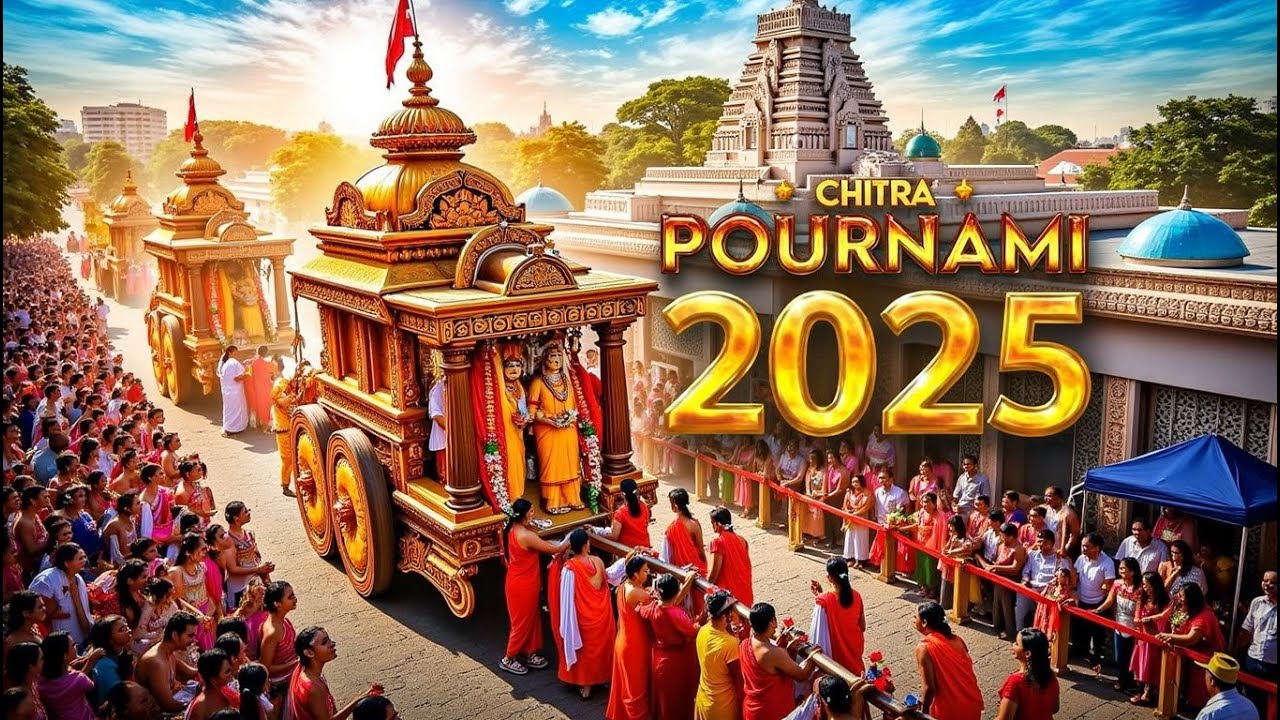 London Muthumari Amman Temple's Chitra Pournami Chariot Festival 2025