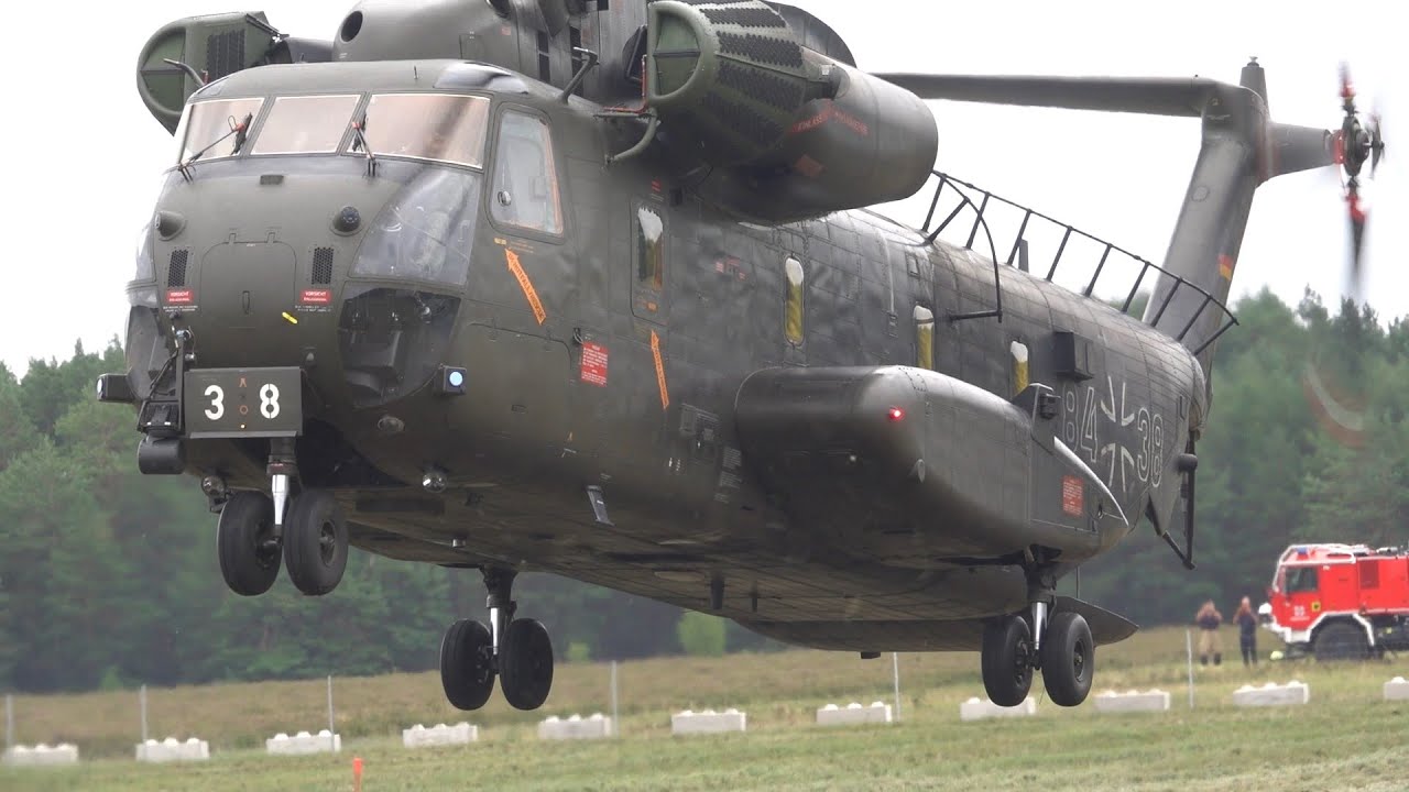 Sikorsky CH-53 Start- Tag der offenen Tür TrÜbPl Klietz 2025