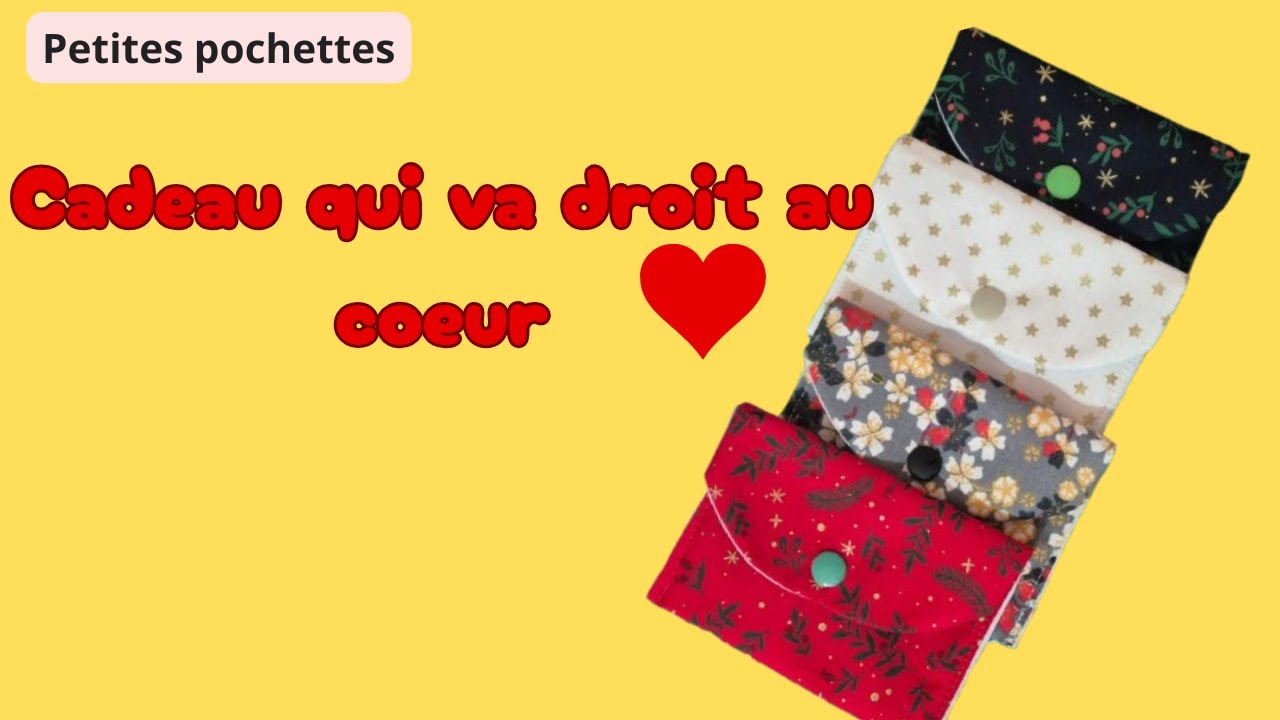 comment coudre une pochette en un rien de temps?