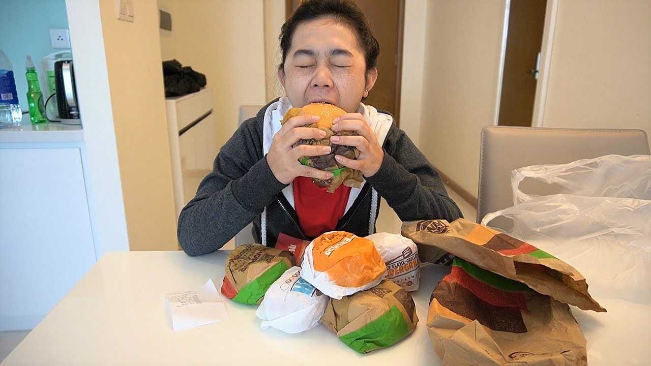 First time eating BURGER KING in Vietnam
