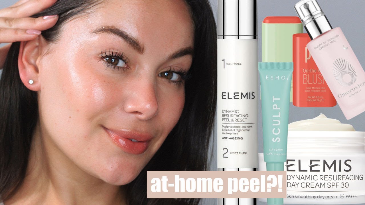 TESTING ELEMIS DYNAMIC RESURFACING PEEL AND MORE NEW SKINCARE | Beauty's Big Sister