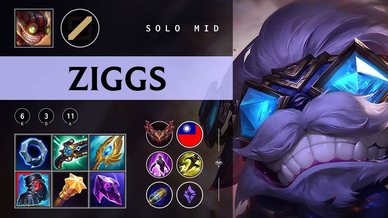Ziggs Mid vs Gragas - TW Grandmaster Patch 25.24