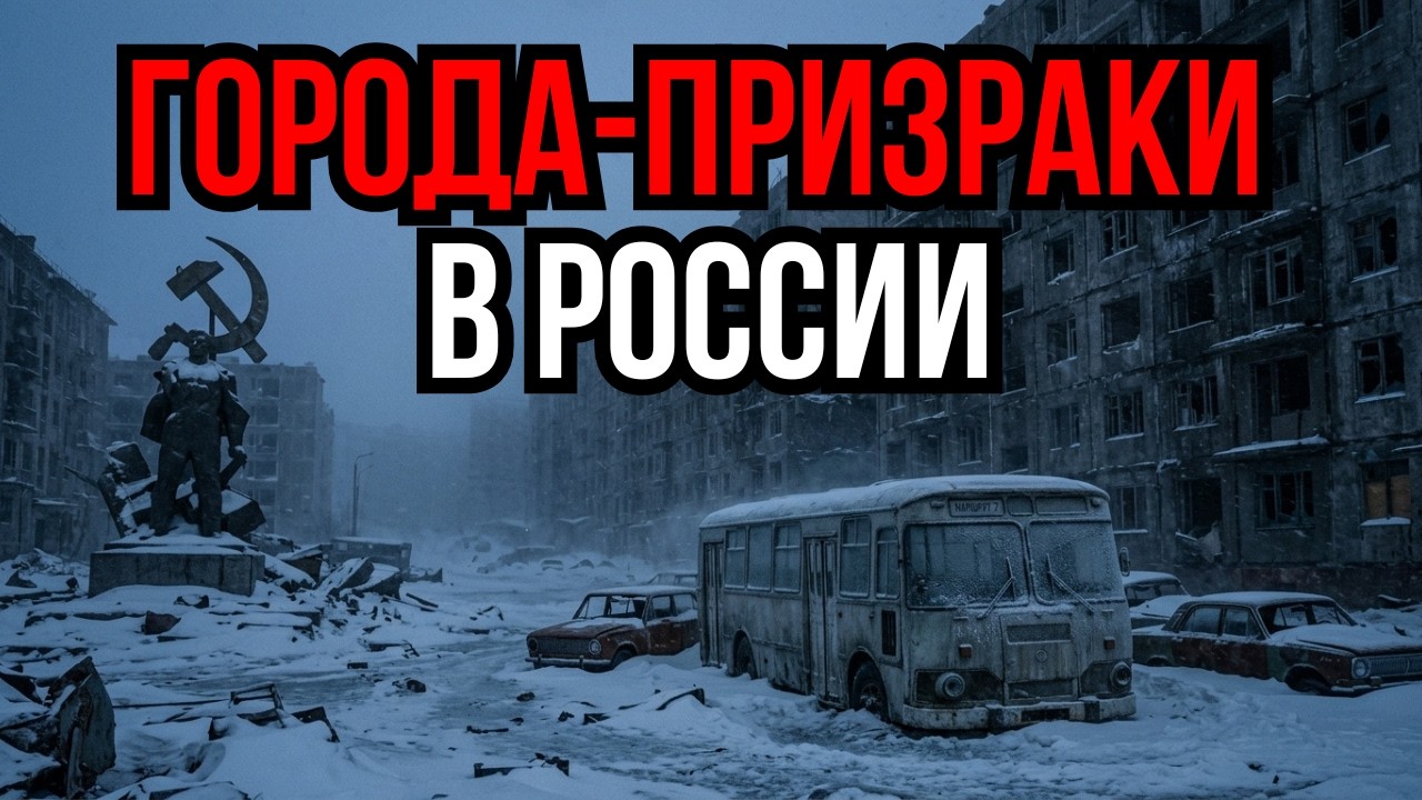 15 ЗАБРОШЕННЫХ ГОРОДОВ РОССИИ | (НЕ ХОДИТЕ ТУДА ОДНИ)