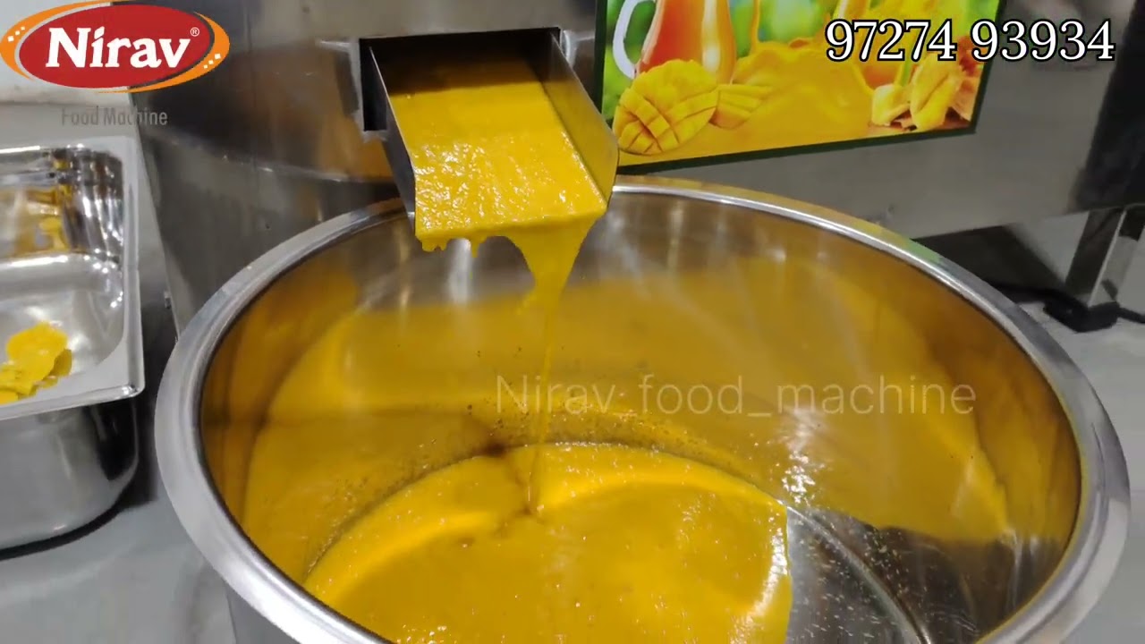 Commercial Mango Juicer Machine / Automatic Aam Pulp Machine / Industrial Mango Juice Machine