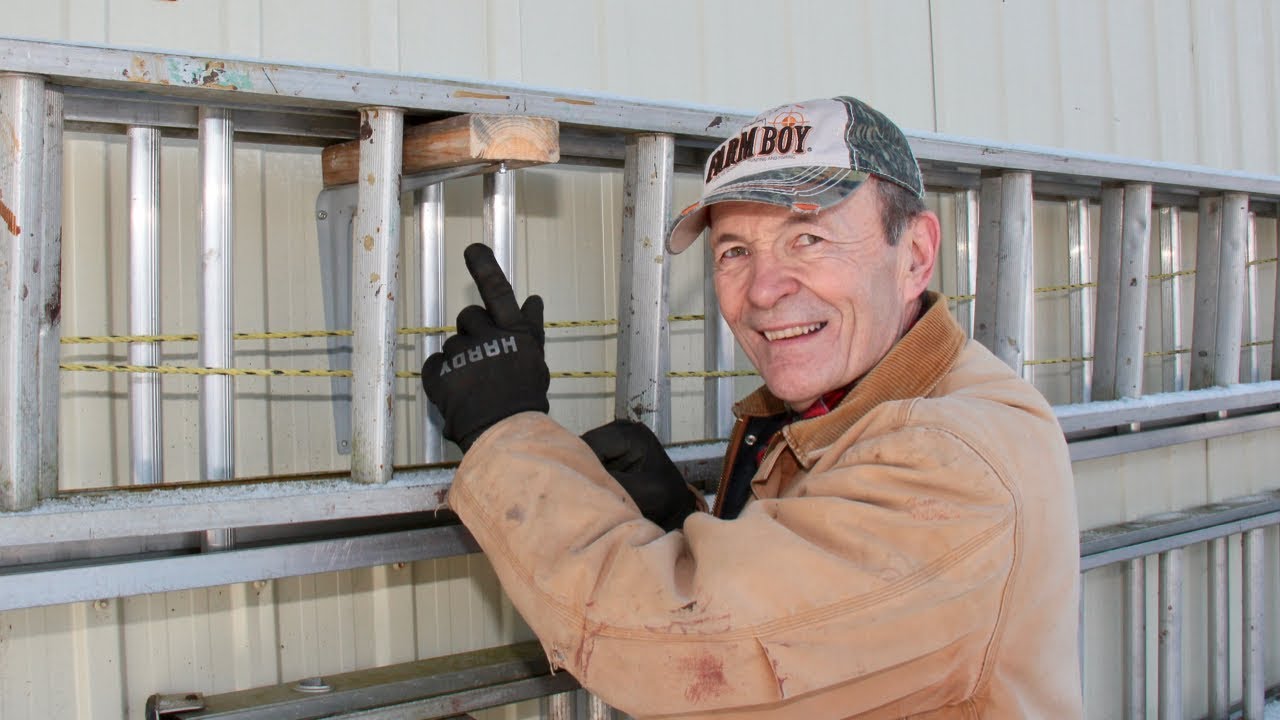 #52 Store Ladders Outside The Right Way | At The Ranch