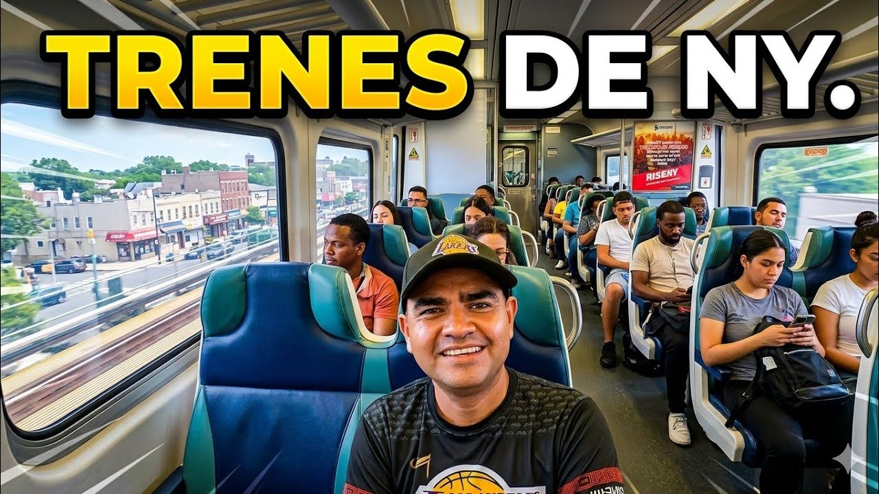 ¿Quieres saber como son los trenes de New York?