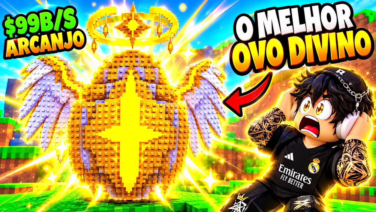 CONSEGUI O MELHOR OVO DIVINO ANJO NO ROUBE UM OVO