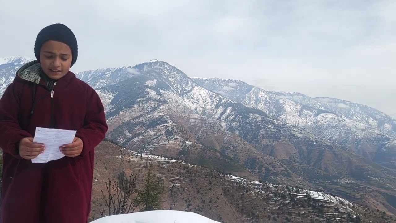 ہے حمد تیری ہر اِک لب پر|برف سے ڈھکے پہاڑوں کے مناظر کے ساتھ#Hamd#SnowCoveredMountains#PraiseOfAllah