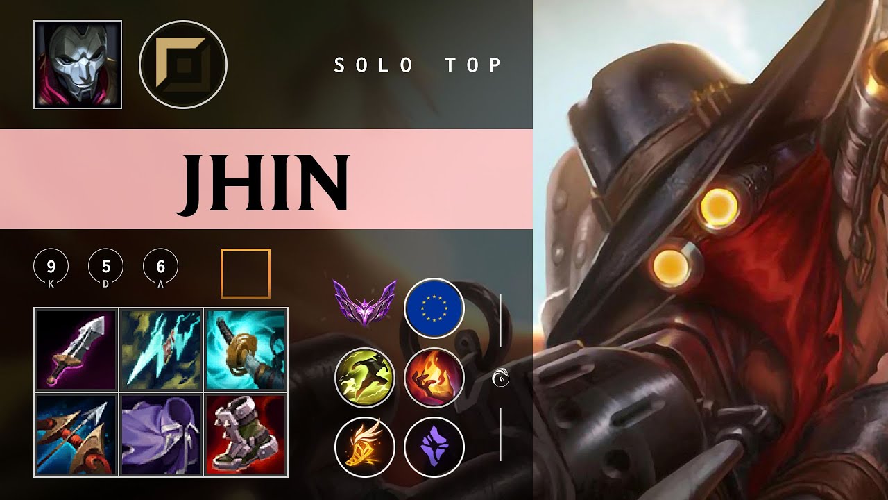 Jhin Top vs Nocturne - EUW Master Patch 26.02