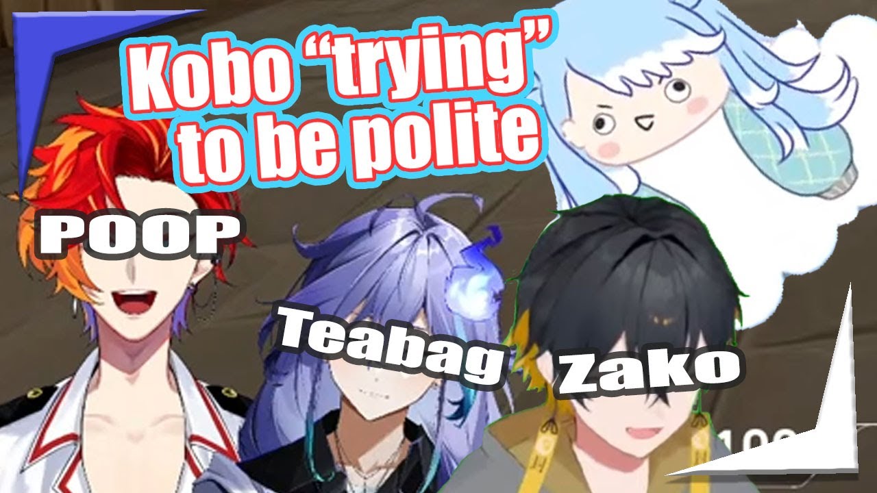 Kobo tries to be polite to UPROAR but she's too much of a kusogaki 【Hololive + Holostars EngSub】