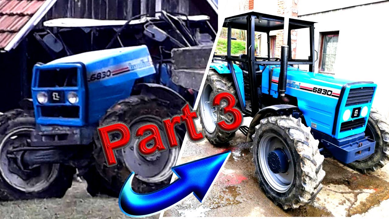 Tractor Restoration (Landini 6830) Restauracija traktora - Treci dio
