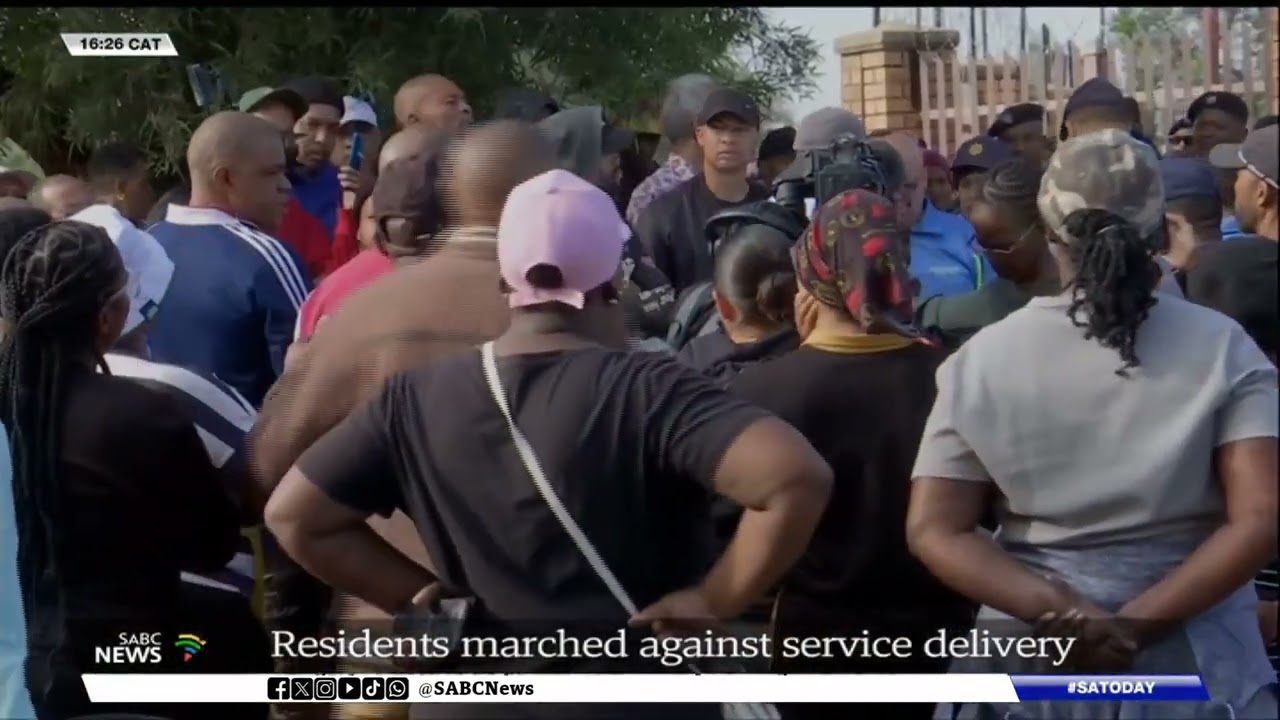 GBV I Angry Eersterust residents protest over crime and poor services