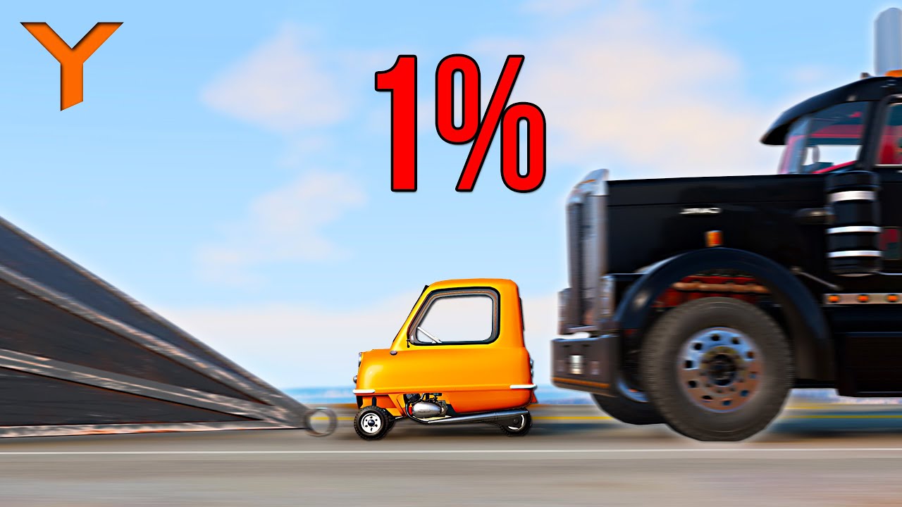 Realistic Survival Chance Crashes #2 | BeamNG.drive