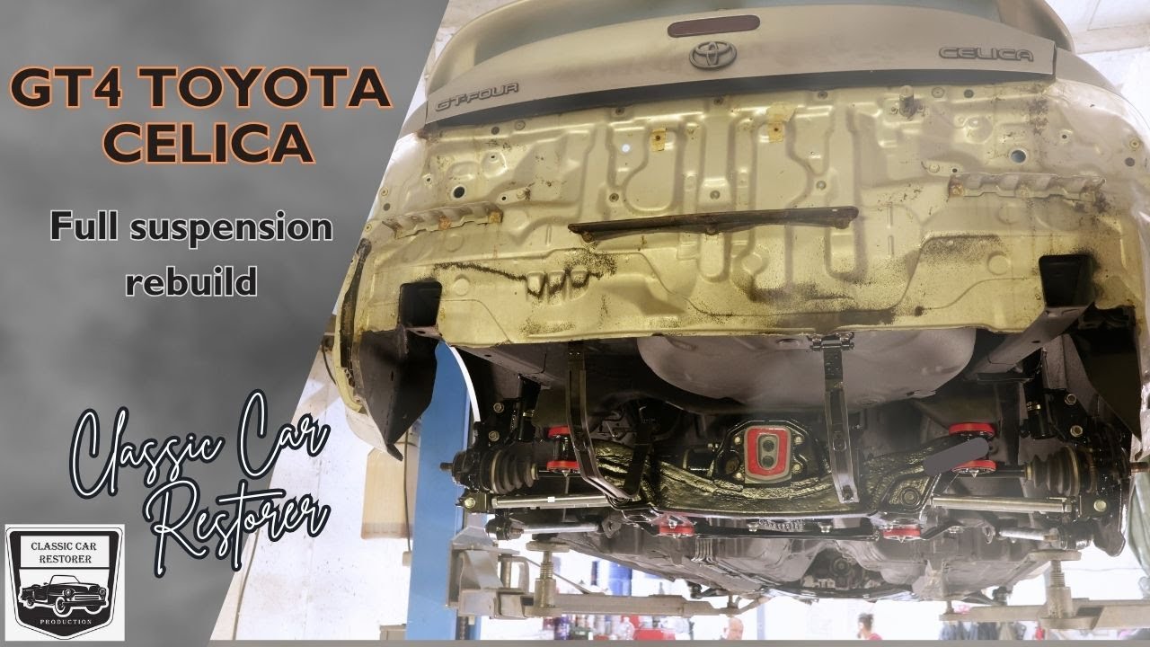 Toyota Celica GT4 Full suspension rebuild PART 2