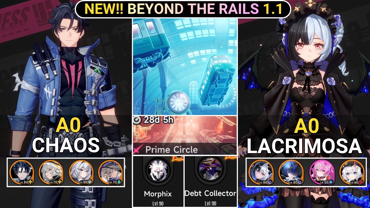 NEW BTR RESET! A0 Chaos & A0 Lacrimosa all f2p weapons | Beyond The Rails NTE 1.1