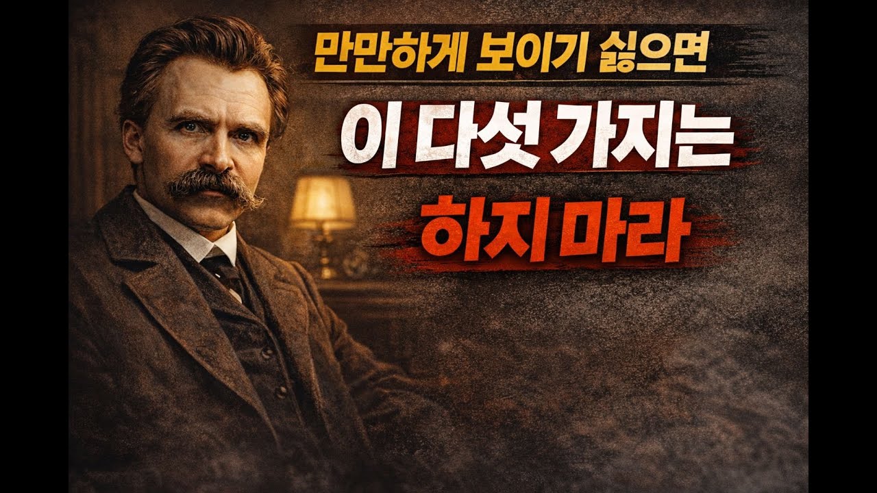 말을 줄이는 순간, 인생이 바뀐다 | 니체의 통찰 | 침묵은 약자가 아닌 강자의 무기다