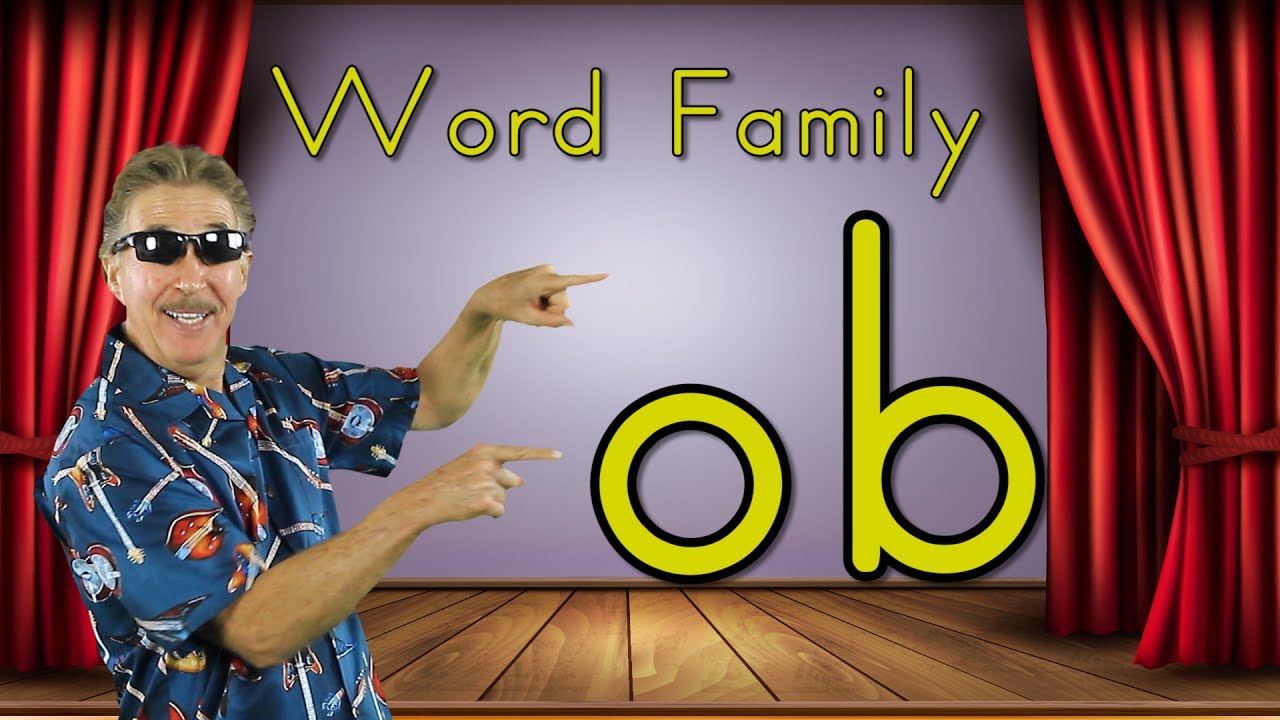 Word Family -ob | Phonics Song for Kids | Jack Hartmann