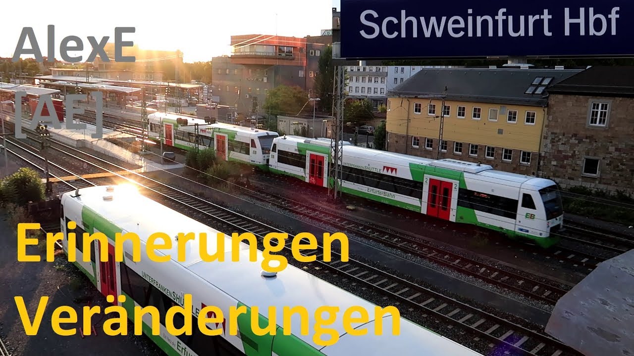 Schweinfurt Hbf - von Erinnerungen, Veränderungen und künstlichem Schamhaar - AE #287