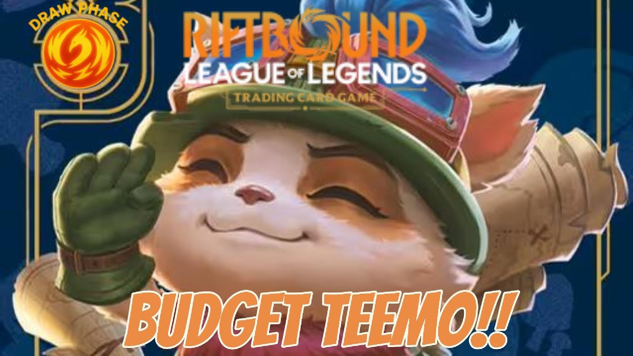 Build a CHEAP Teemo Deck for Riftbound