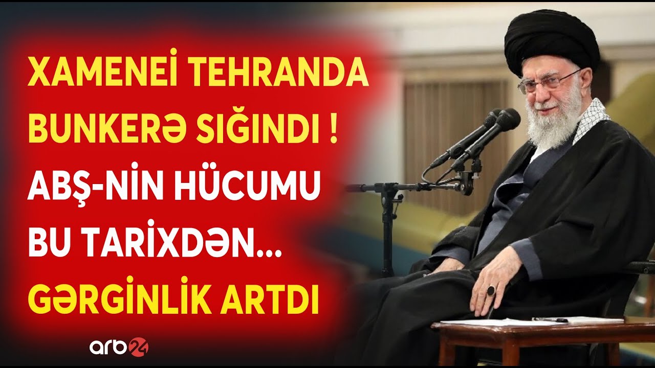 ABŞ-İran MÜHARİBƏSİ QAPIDA! - Ağ Ev təhdidləri artırdı - Xamenei BUNKERƏ SIĞINDI?