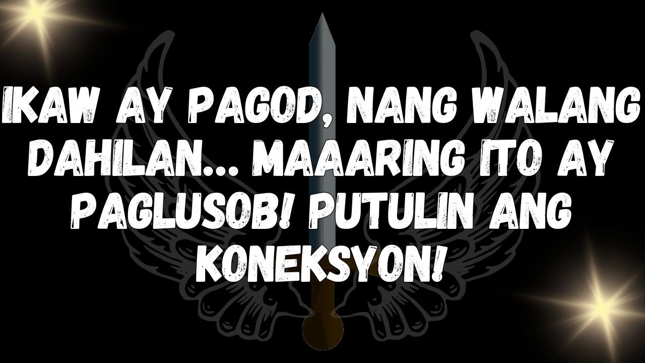 Ikaw ay pagod, nang walang dahilan… Maaaring ito ay paglusob! Putulin ang koneksyon!  MENSAHE MULA S