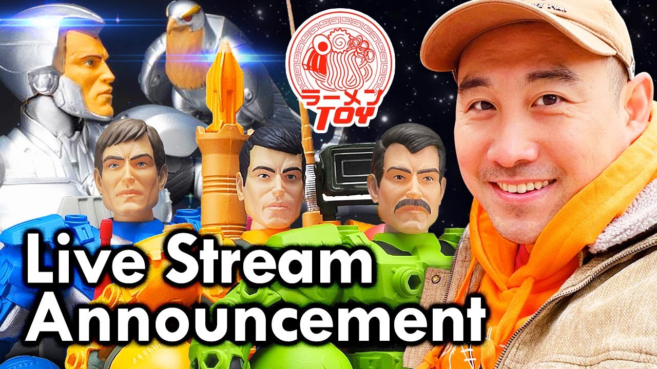 Ramen Toy & Mega Jay Retro Upcoming Live Stream Feb 12th 2022 at 8pm EST.