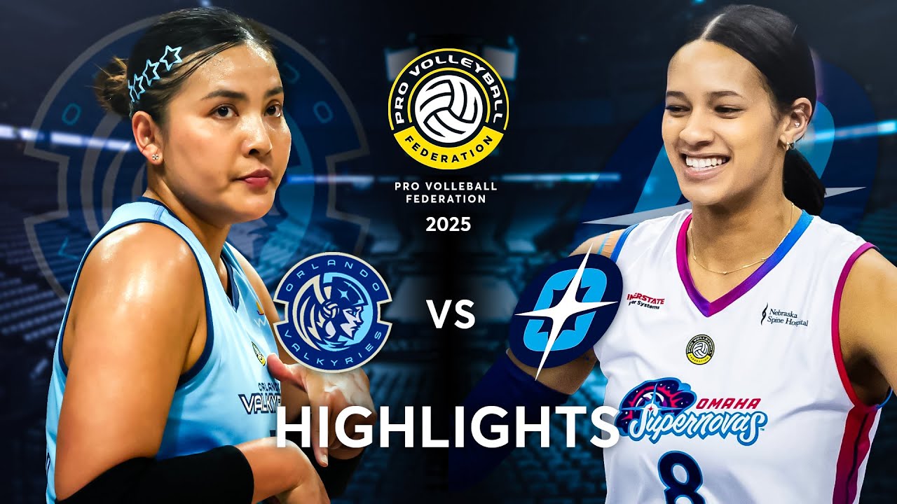 Orlando Valkyries VS Omaha Supernovas | HIGHLIGHTS | PVF 2025