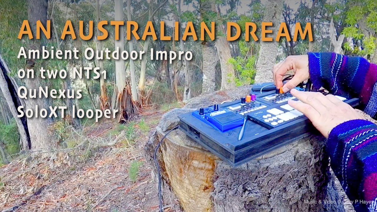 AN AUSTRALIAN DREAM: Ambient Impro on two NTS1s QuNexus and SoloXT looper