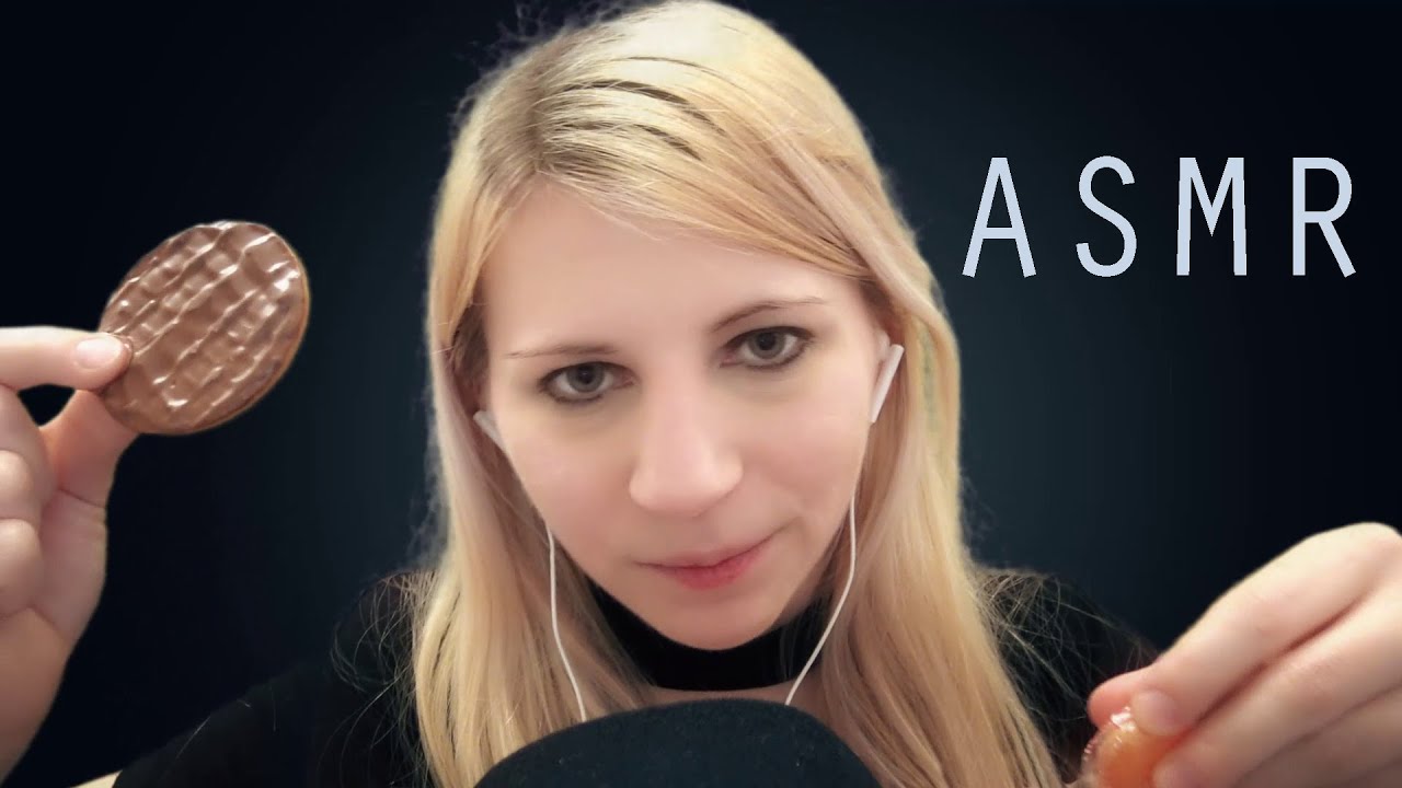 ASMR Whisper | Candy Eating with Wet Mouth Sounds