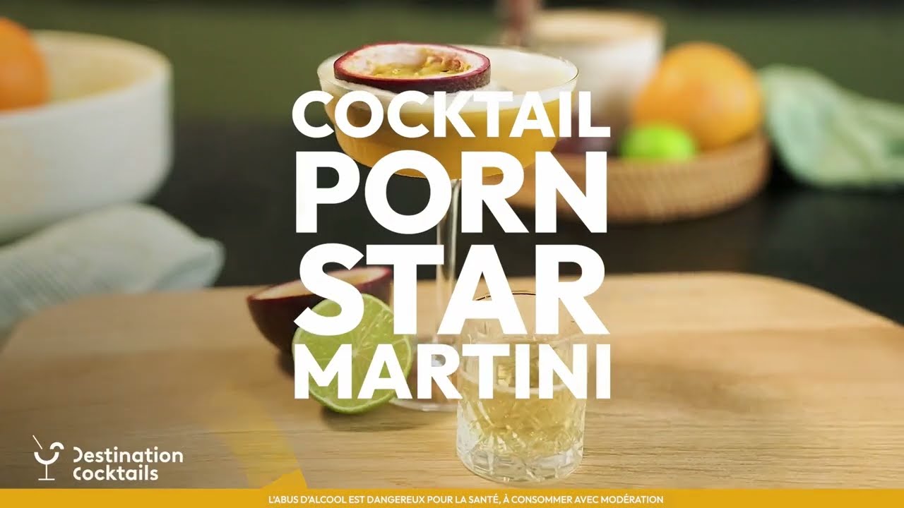 Recette cocktail &agrave; la Vodka - Comment faire un Pornstar Martini ?