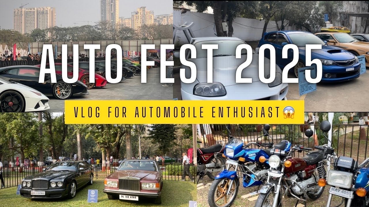 INDIAS BIGGEST AUTOFEST 2025 🔥 1000 + vehicles 😱