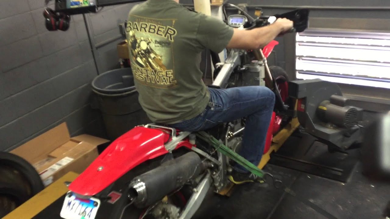 XR650R Dyno With 40mm Lectron