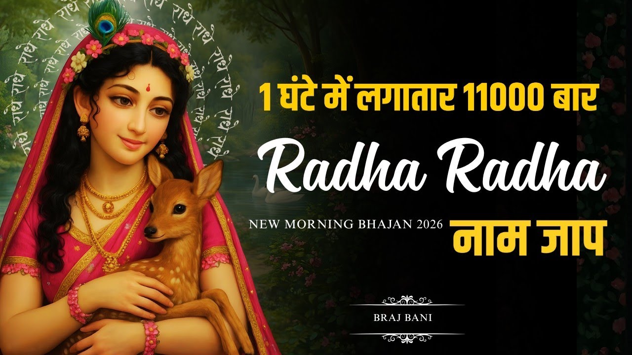 🌼 Soulful Radha Krishna Morning Bhajans 2026 | Divine Nonstop Krishna Bhakti Songs