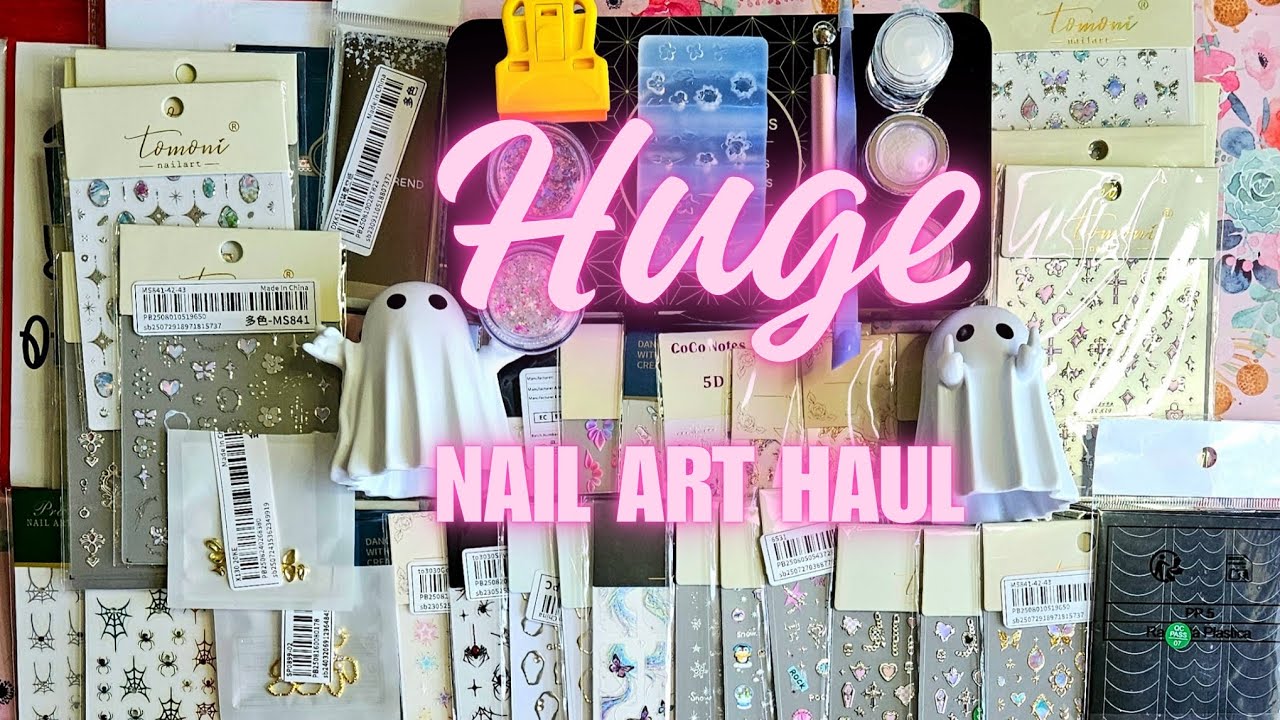 My Biggest Nail Art Haul Yet from Shein/Aliexpress (plus a tariff update)