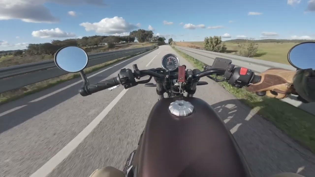 MOTO GUZZI V7 III in the heart of Alentejo, Portugal