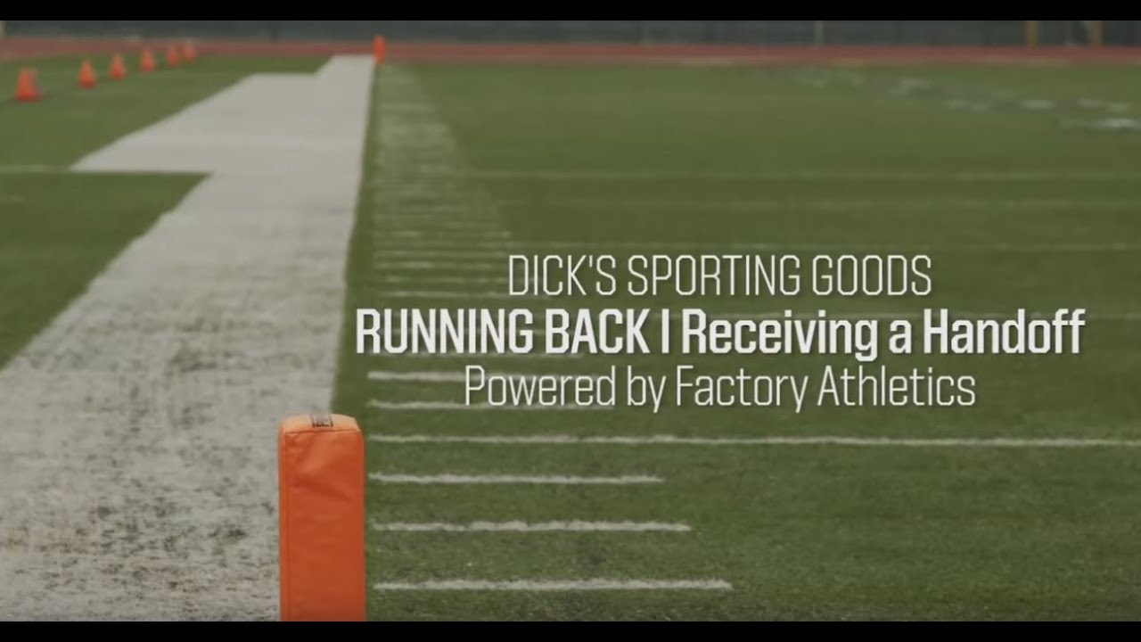 Receiving the Handoff - Football Running Back Pro Tips