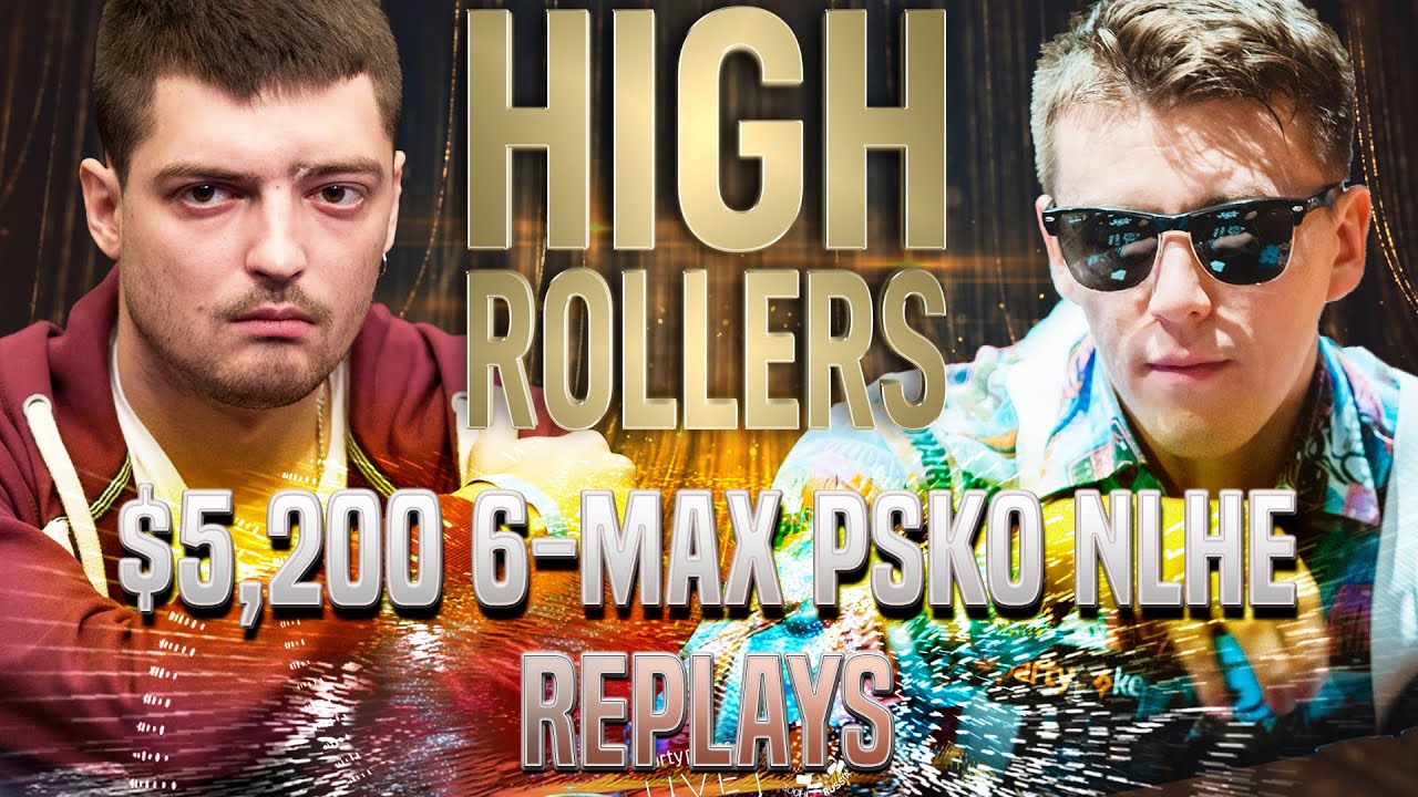 HIGH ROLLERS 2020 #6 $5,200 SirWatts | NL_Profit | yurasov1990 Final Table Poker Replays