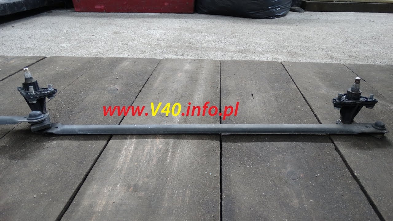 VOLVO V40 Demontaż Mechanizmu Wycieraczek