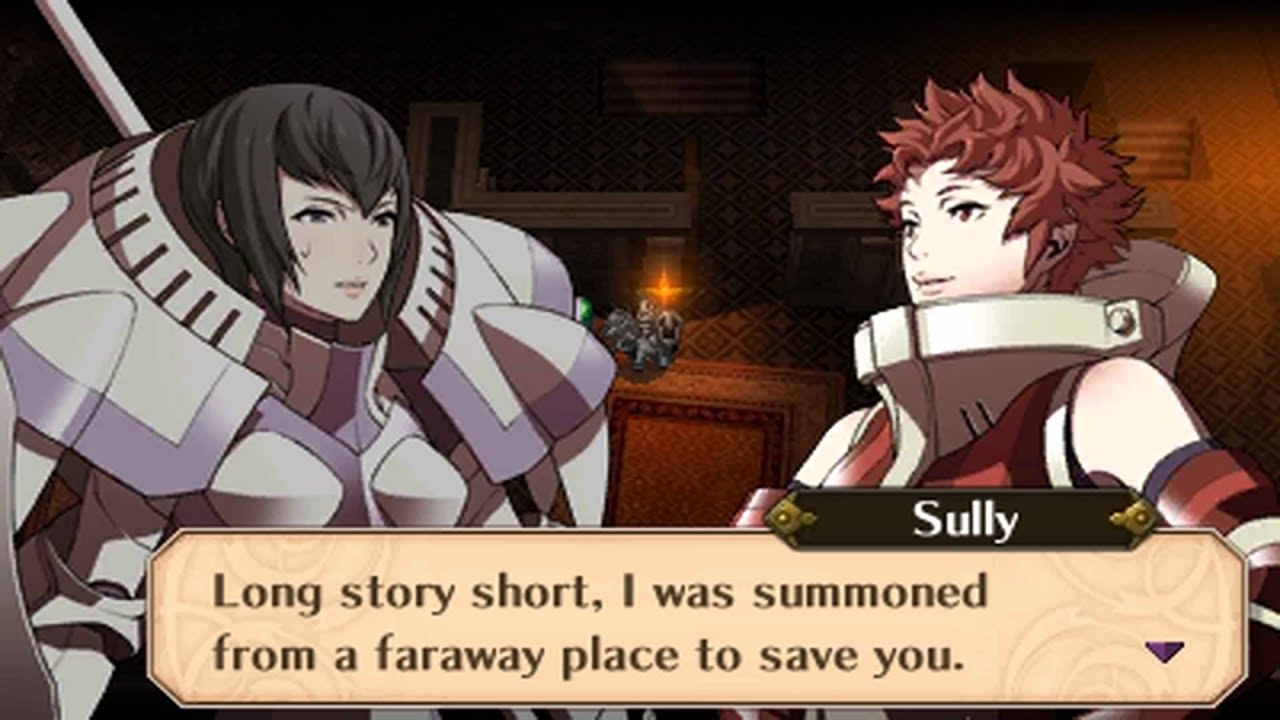 Fire Emblem Awakening - Sully & Kjelle The Future Past 1 Conversation