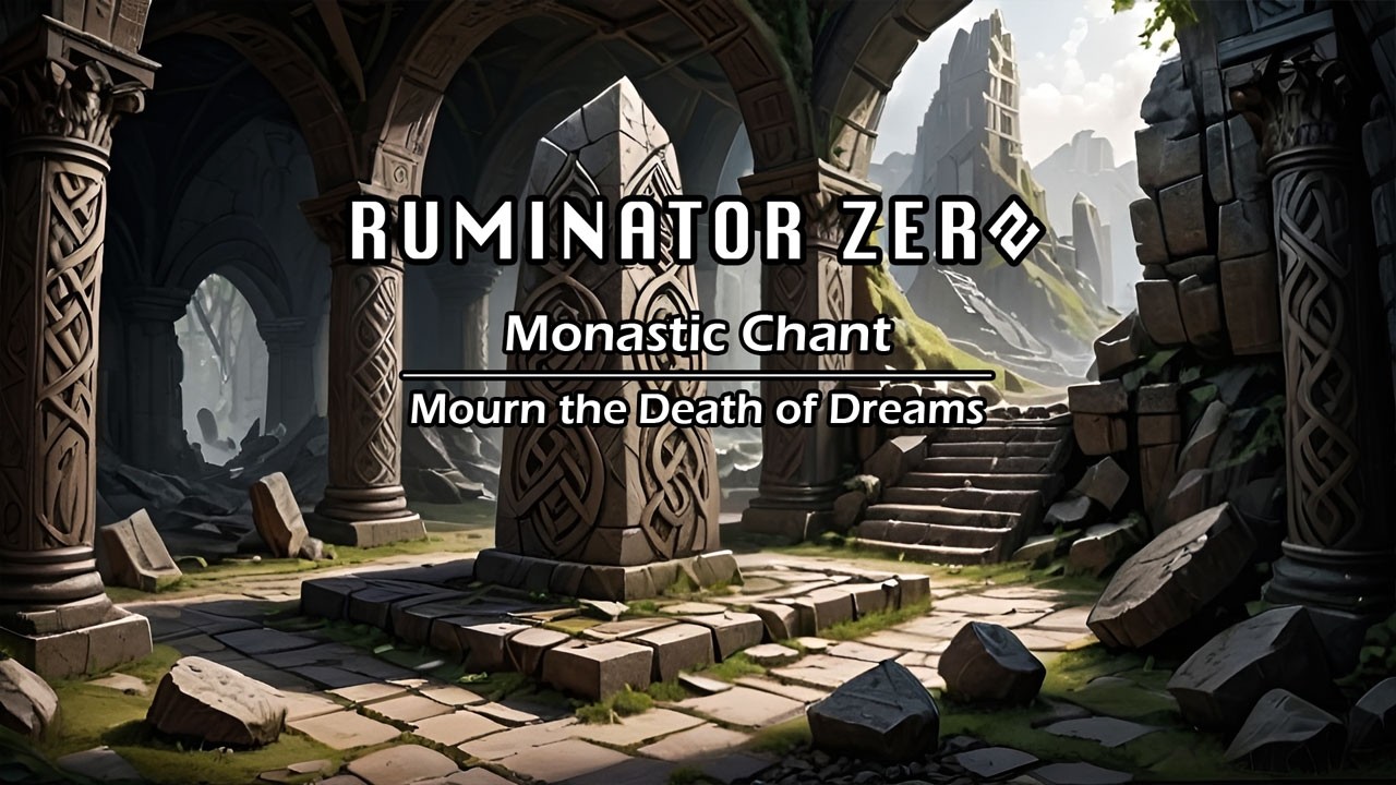 Monastic Chant &bull; Mourn the Death of Dreams by Ruminator Zero