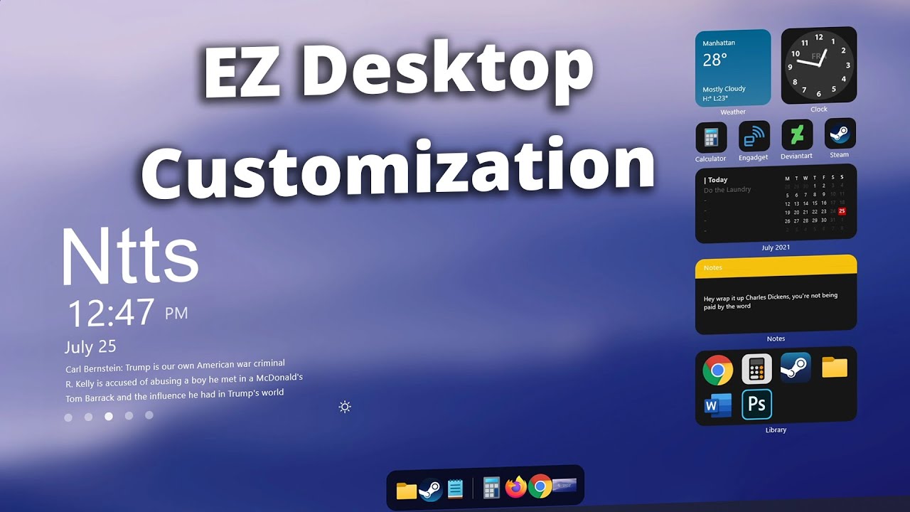 All In One Windows Desktop Customizer!