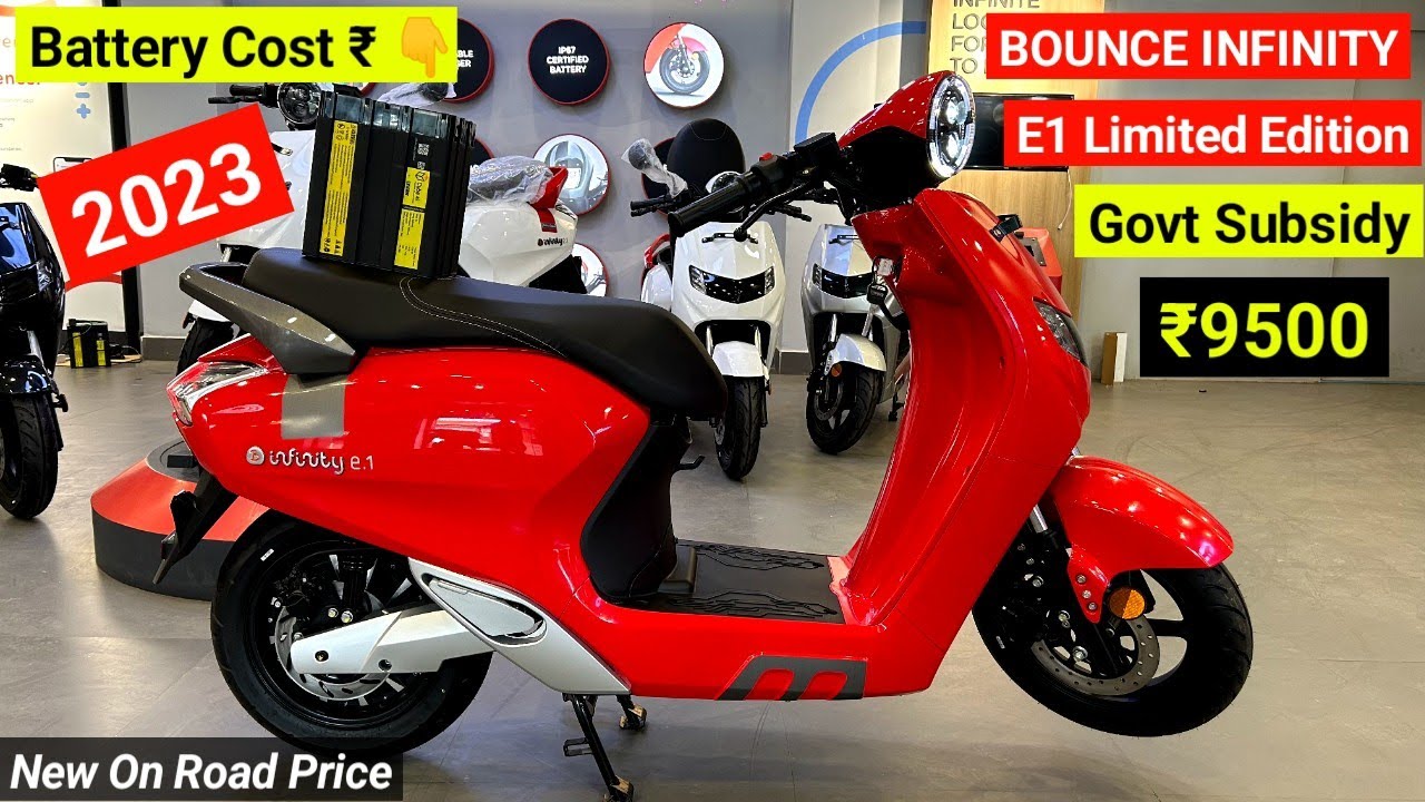 Ye Hai 👌All New 2023 Bounce Infinity E1 Electric Scooter Review | On Road price Gov Subsidy Range