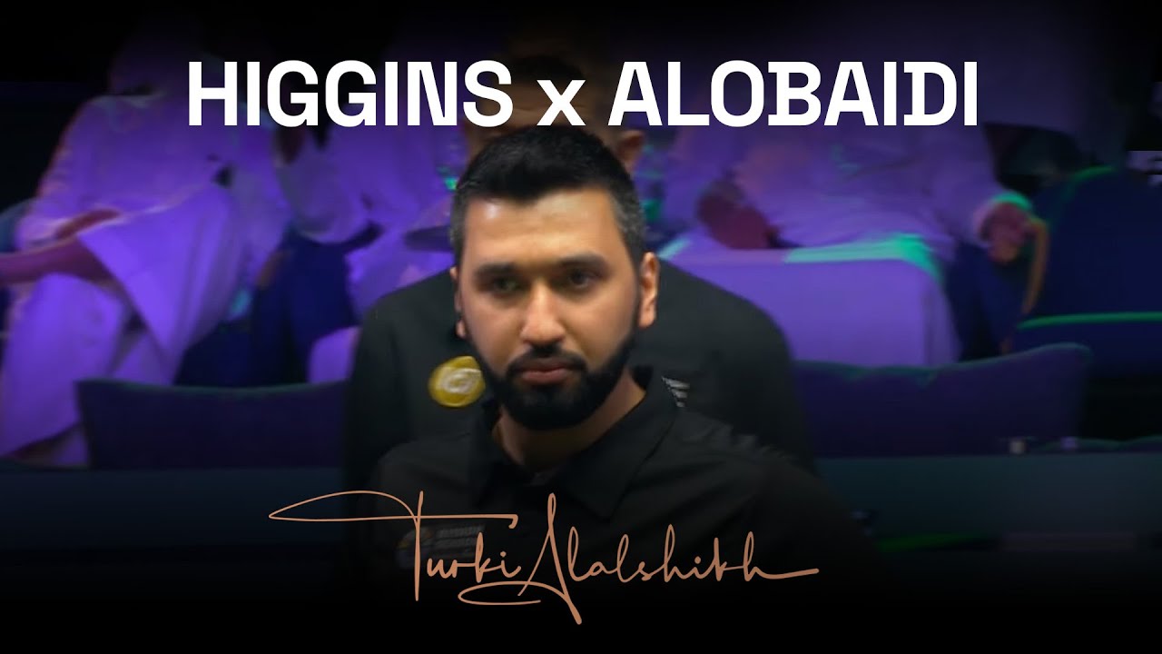 World Master Snooker tournament - Day 1 - Higgins vs Alobaidi Highlights