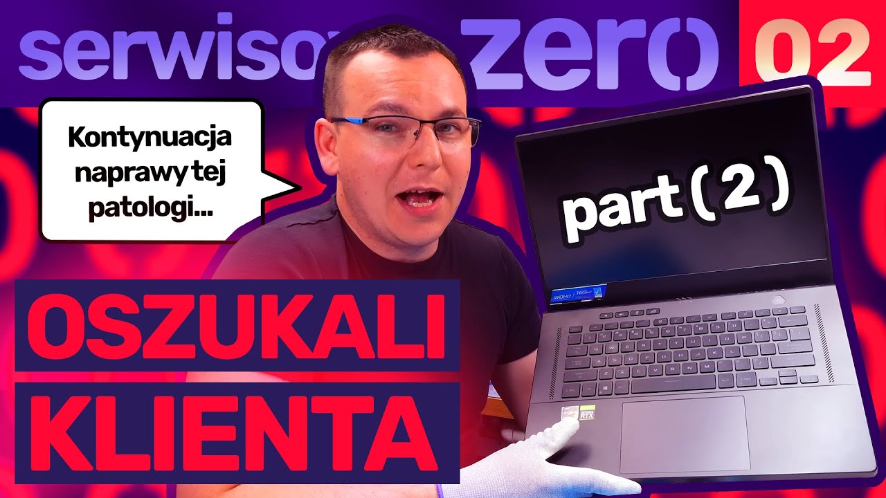 Patologia Serwisowa #2 Dokończenie #asus za 10000 zł! Serwis OSZUKAŁ / Technik nieuk...